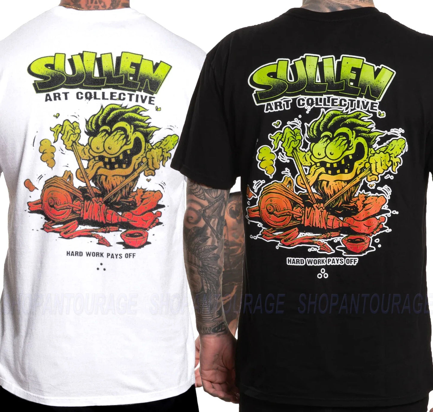 Sullen Weirdo Rotary Premium Fit SCM7322 Short Sleeve T-shirt For Men | 2 Colors