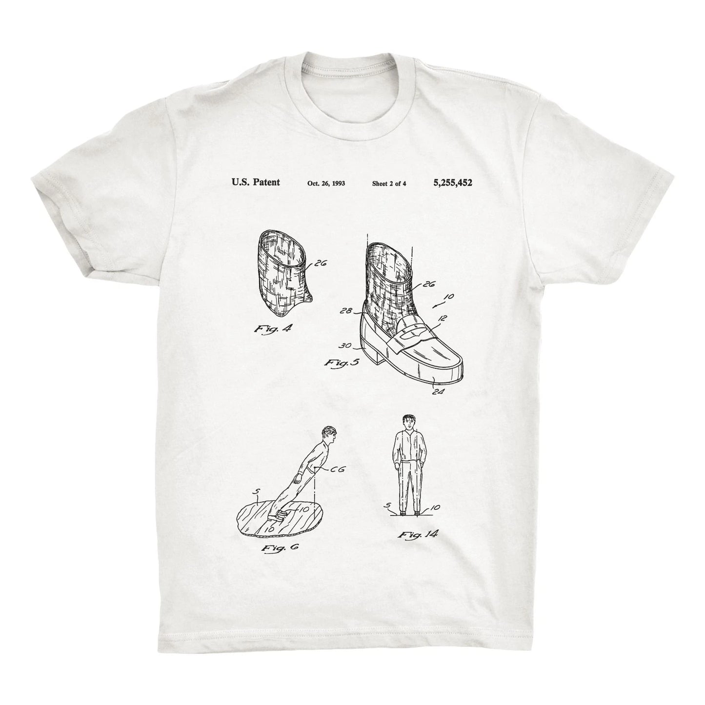 Michael Jackson Shirt Patent for Anti Gravity Shoes.  100% Soft Cotton Comfy Tee
