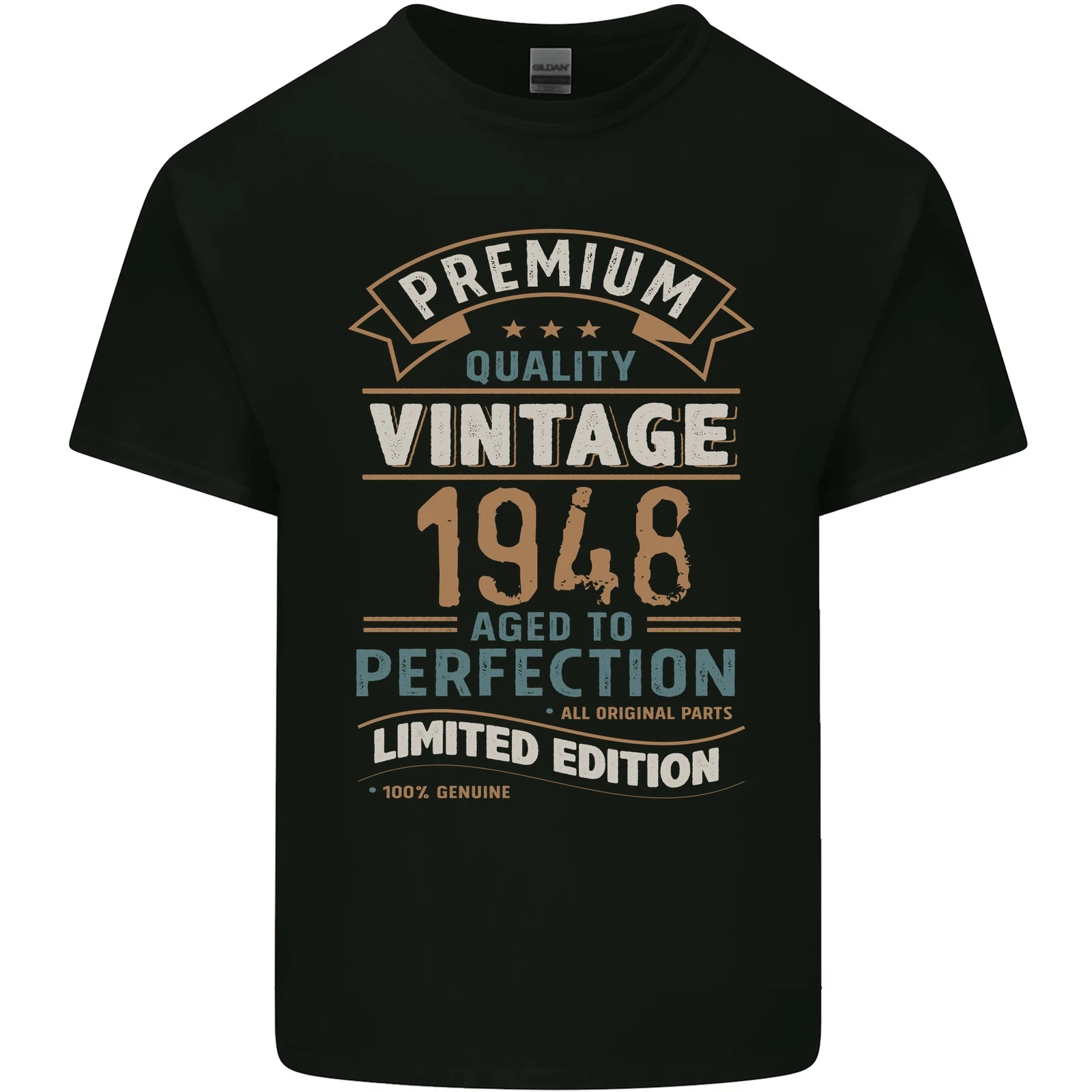 Premium Vintage 78th Birthday 1948 Mens Light Cotton T-Shirt