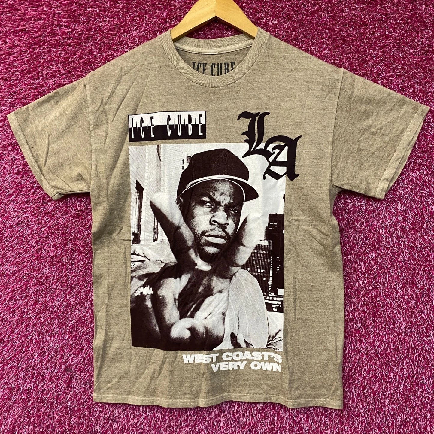 Ice Cube LA Boys West Coast Graphic Design T-Shirt Small