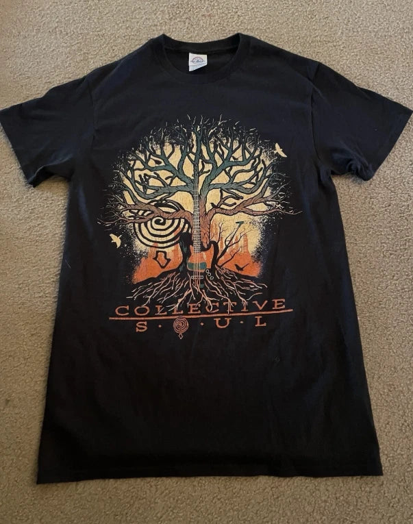 Collective Soul Tree Of Rock Your Cotton Unisex S to 5XL T-shirt
