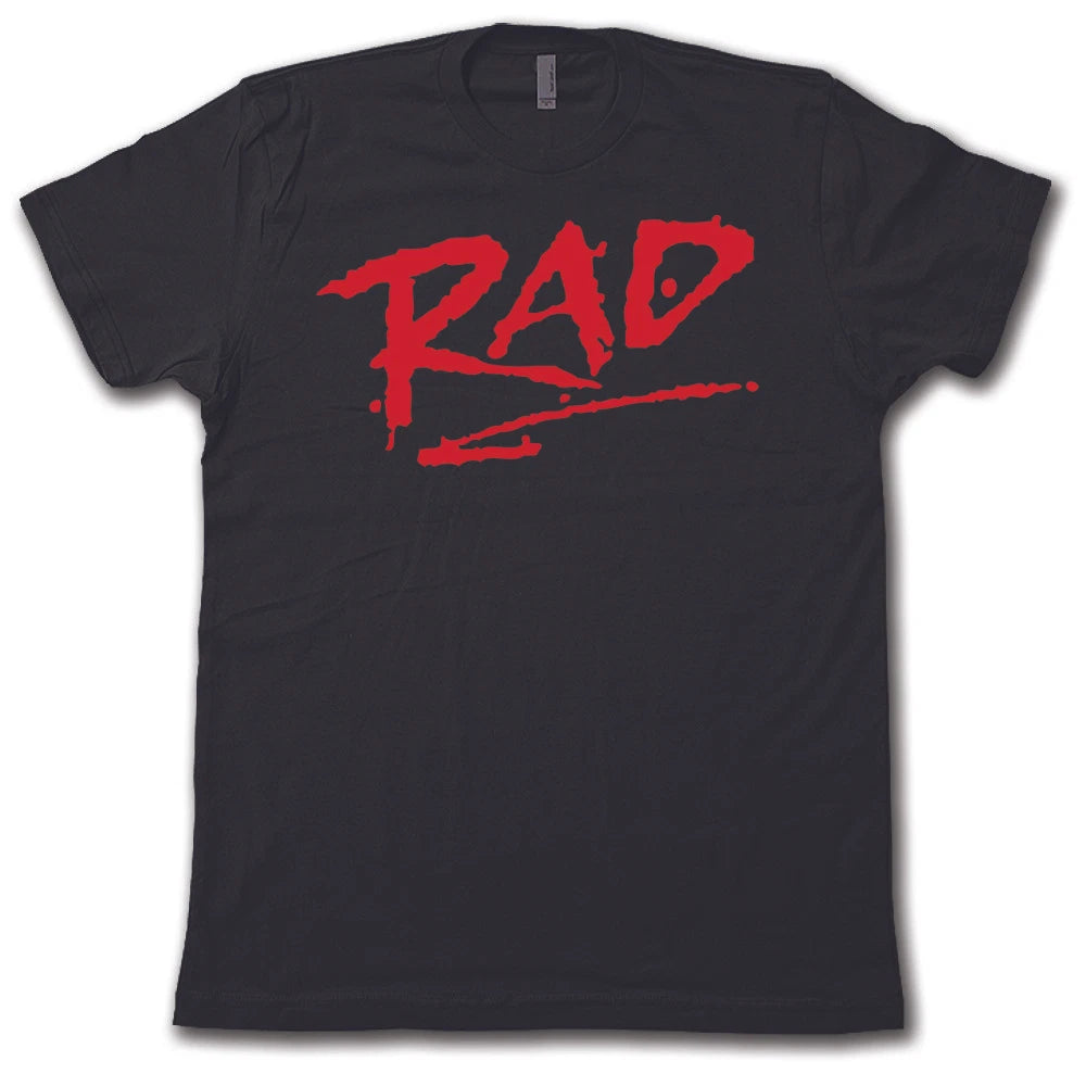 "RAD" SuperCool Retro 80's BMX Movie T-Shirt * SuperSoft Cotton Vintage Feel Tee
