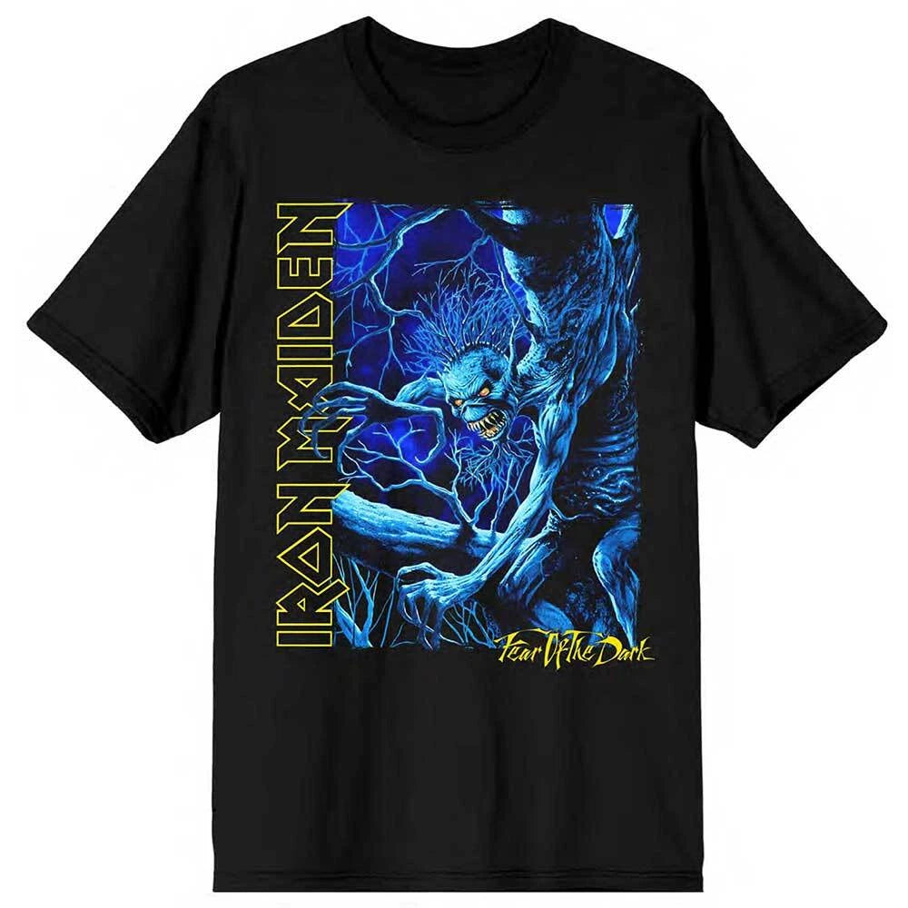 Iron Maiden Fear Of The Dark Blue Tone Official Merchandise T-Shirt M/L/XL New