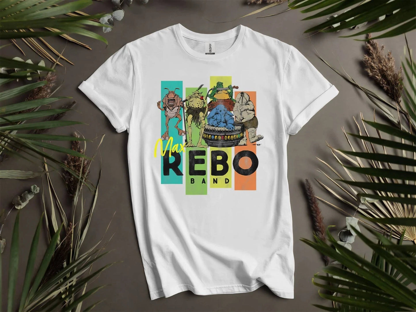 Star Wars Aliens Max Rebo Band T-shirt T shirt Men Women Unisex Tshirt K733