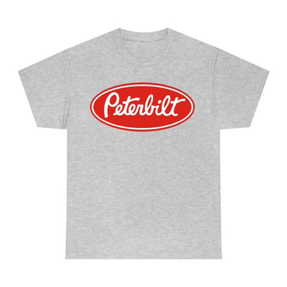 Peterbilt Company Red Men's Gray Size S-5XL