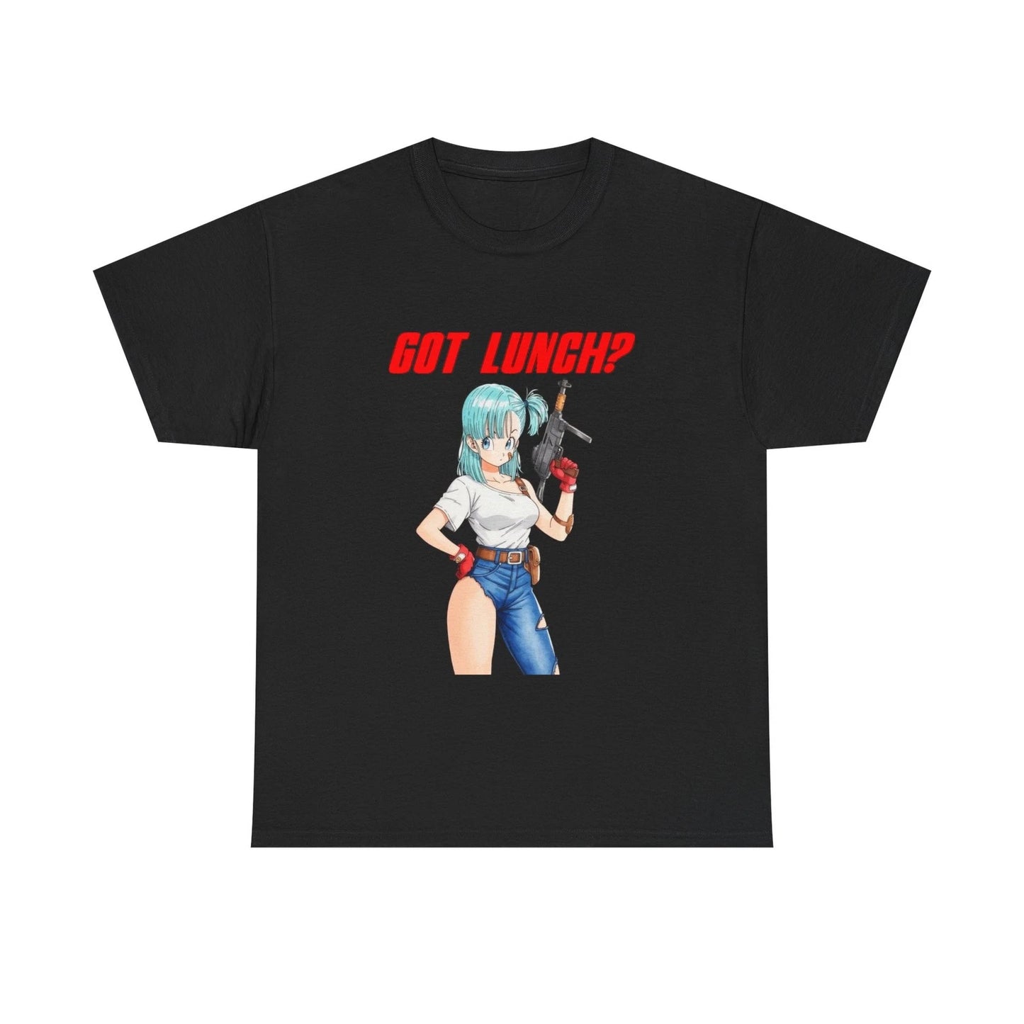 Bulma-Lunch Cosplay Tee, Unisex Heavy Cotton Tee Graphic Tee, Custom Anime Shirt