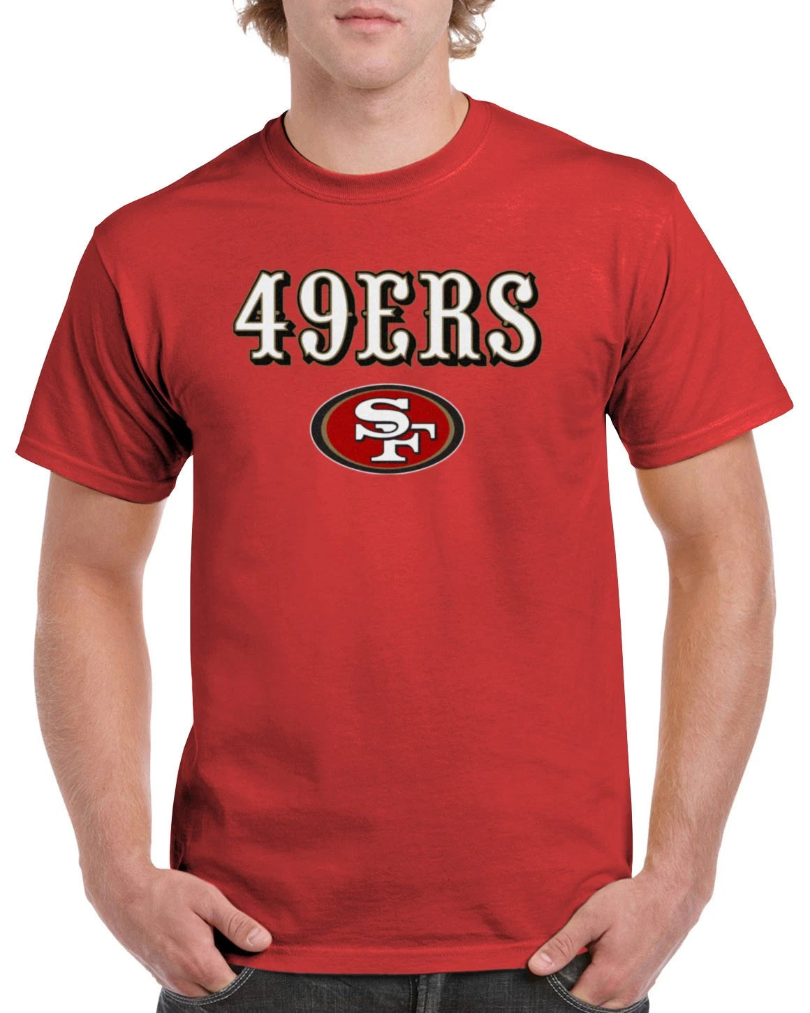 49ers T-Shirt San Francisco Football SF Niners Old Classic Retro Throwback GFN03