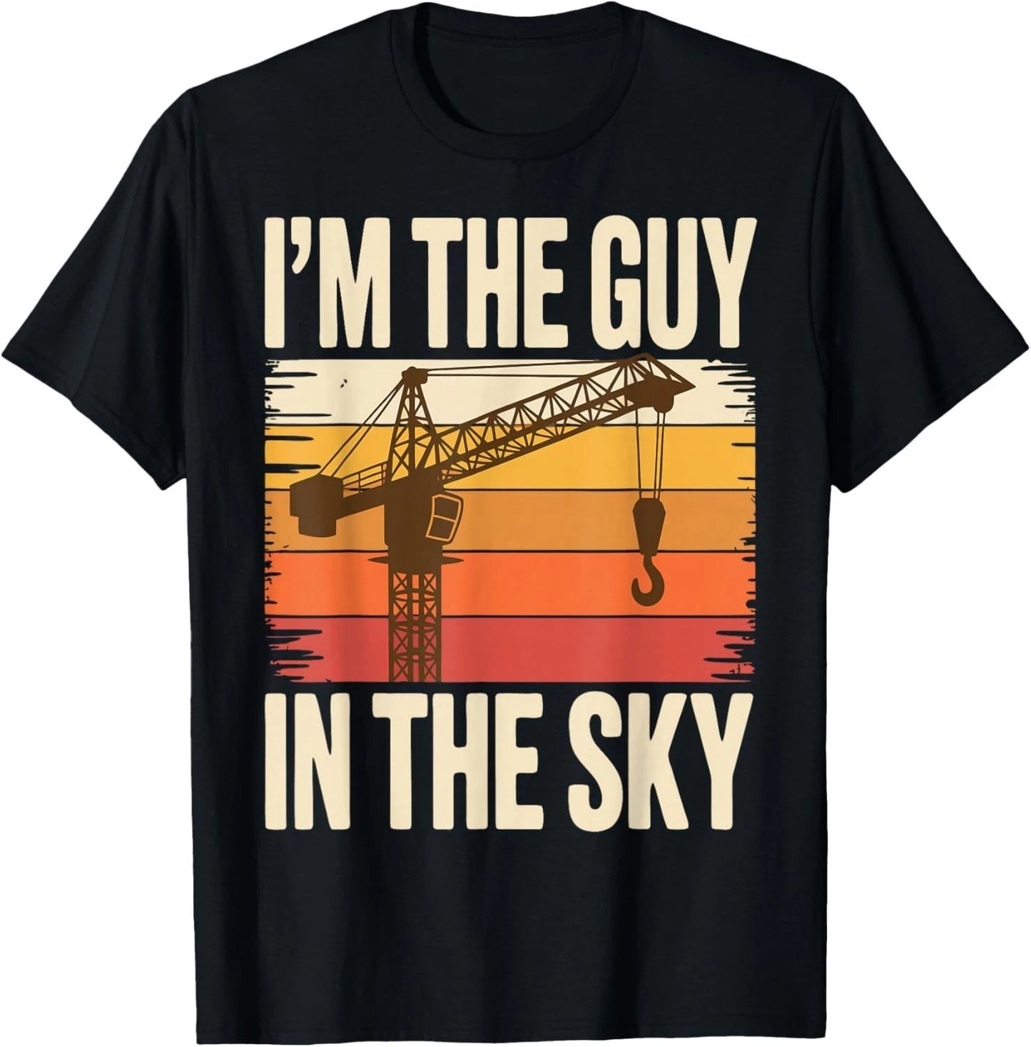 Vintage Crane Operator Gift Unisex T-Shirt