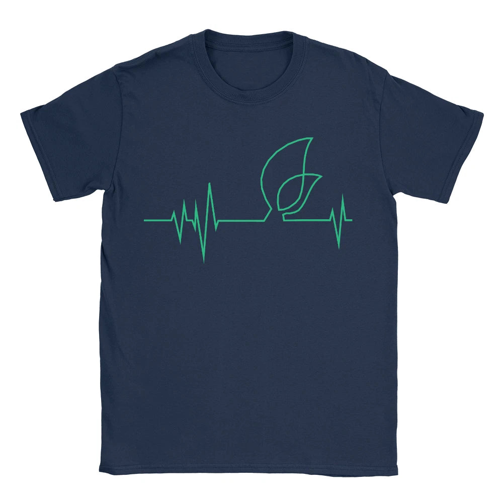 Plant Pulse Mens T-Shirt Vegan Vegetarian Funny Gift Present
