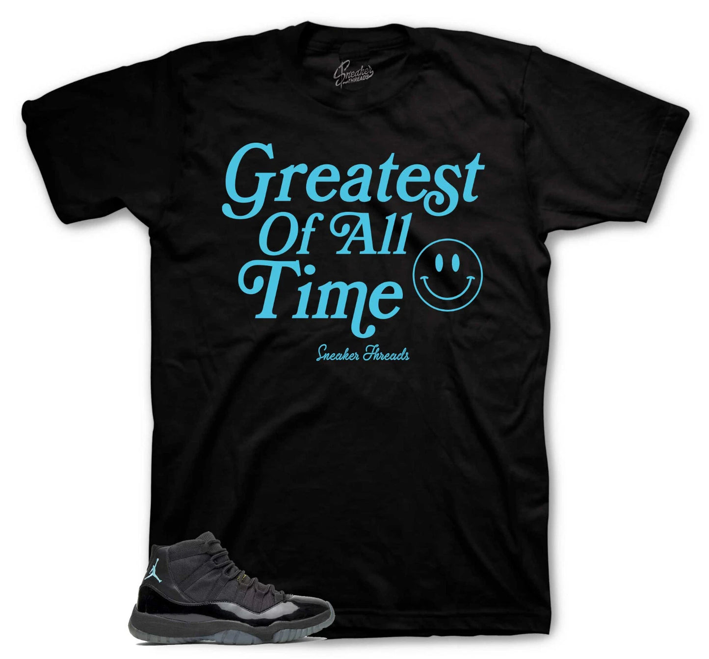Shirts To Match Jordan 11 Gamma Blue Retro 11 Sneaker Tees - Goat Shirt