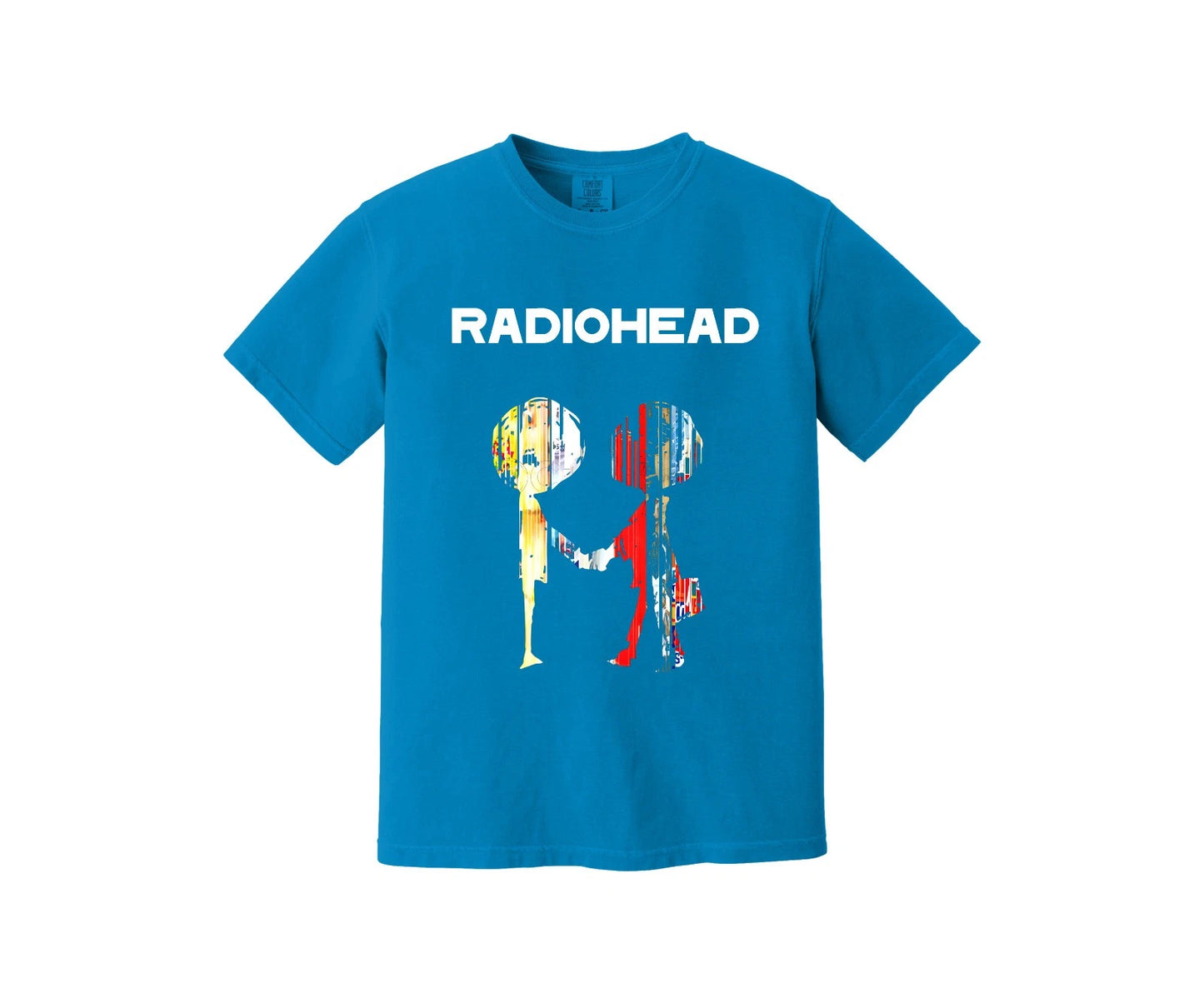 Radio Ok Computer Heavyweight T Shirt - Creep, 90s Emo Electonic Rock, Bjork