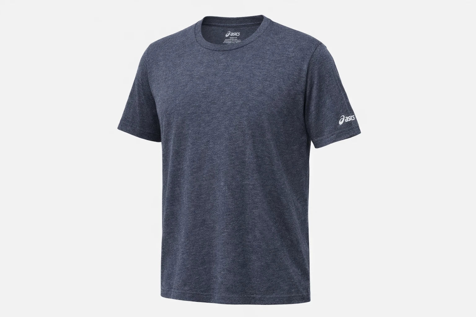 ASICS Men's Plain Team Tech T-Shirt | Heather Gray | Small