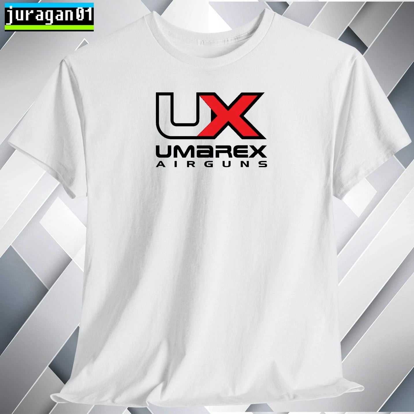 Umarex USA Airguns Shirt Logo Black/Gray/Blue/Red/White S to 5XL Made in USA