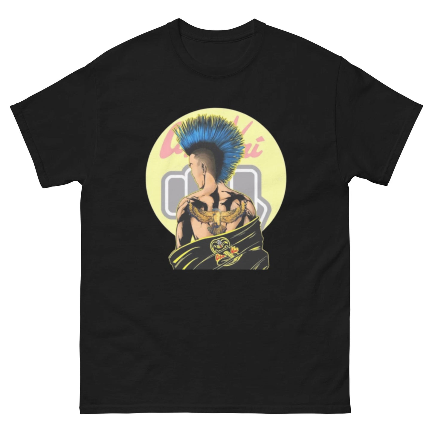 Unisex Hawk Tee, Eli "Hawk" Moskowitz T-Shirt, Custom Cobra Kai Character Tee