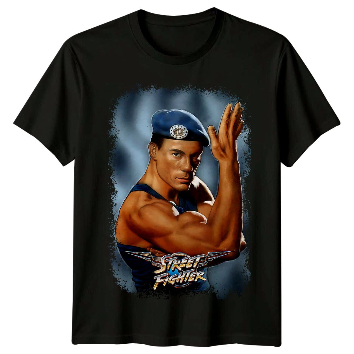 Street Fighter (1994) Movie Poster Inspired T-Shirt Retro 90s Tee Unisex
