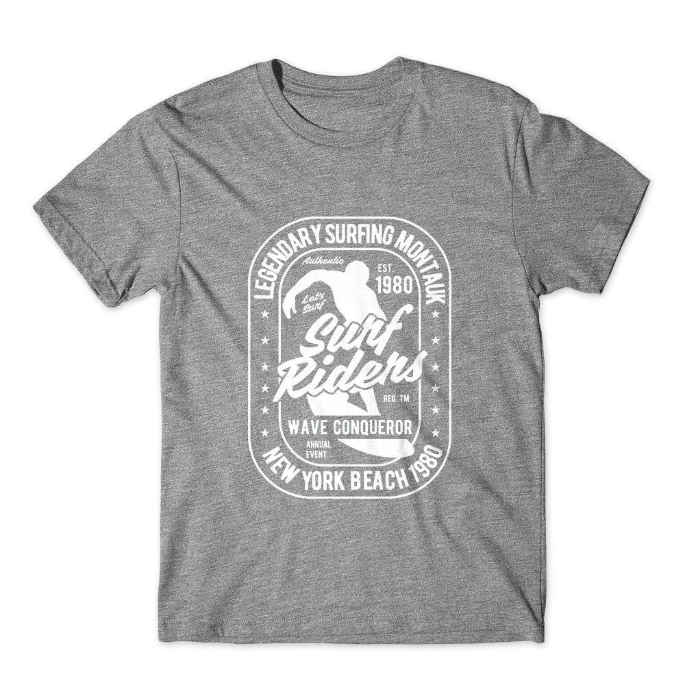 Surf Rider T-Shirt. 100% Cotton Premium Tee New