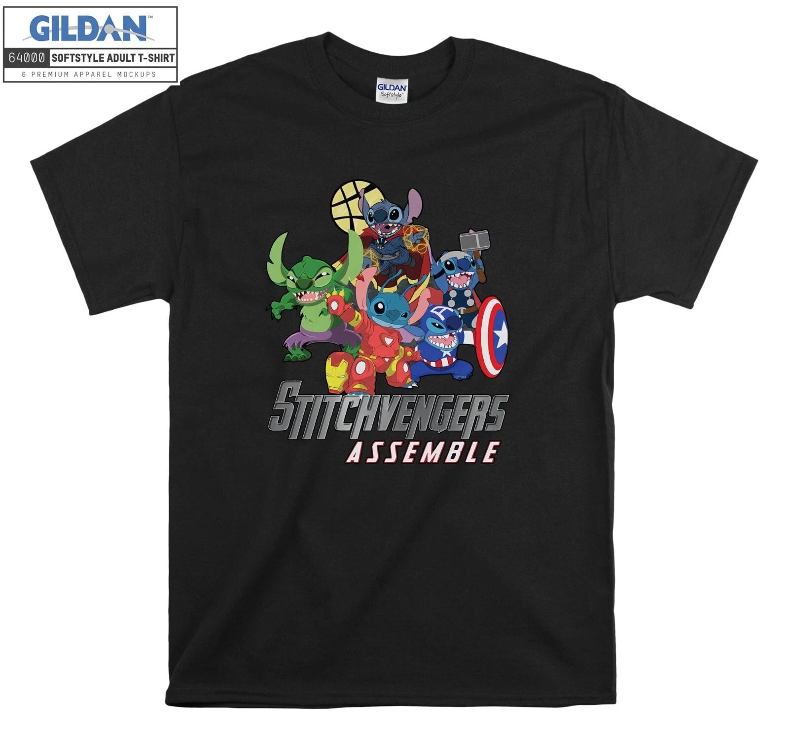 Stitchvengers Stitch Comfort T-shirt Gift Hoodie T shirt Men Women Unisex A244