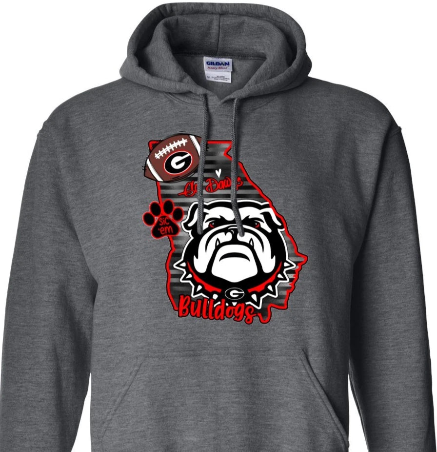 Bulldogs - University of Georgia - Georgia Bulldogs - Hoodie - Unisex