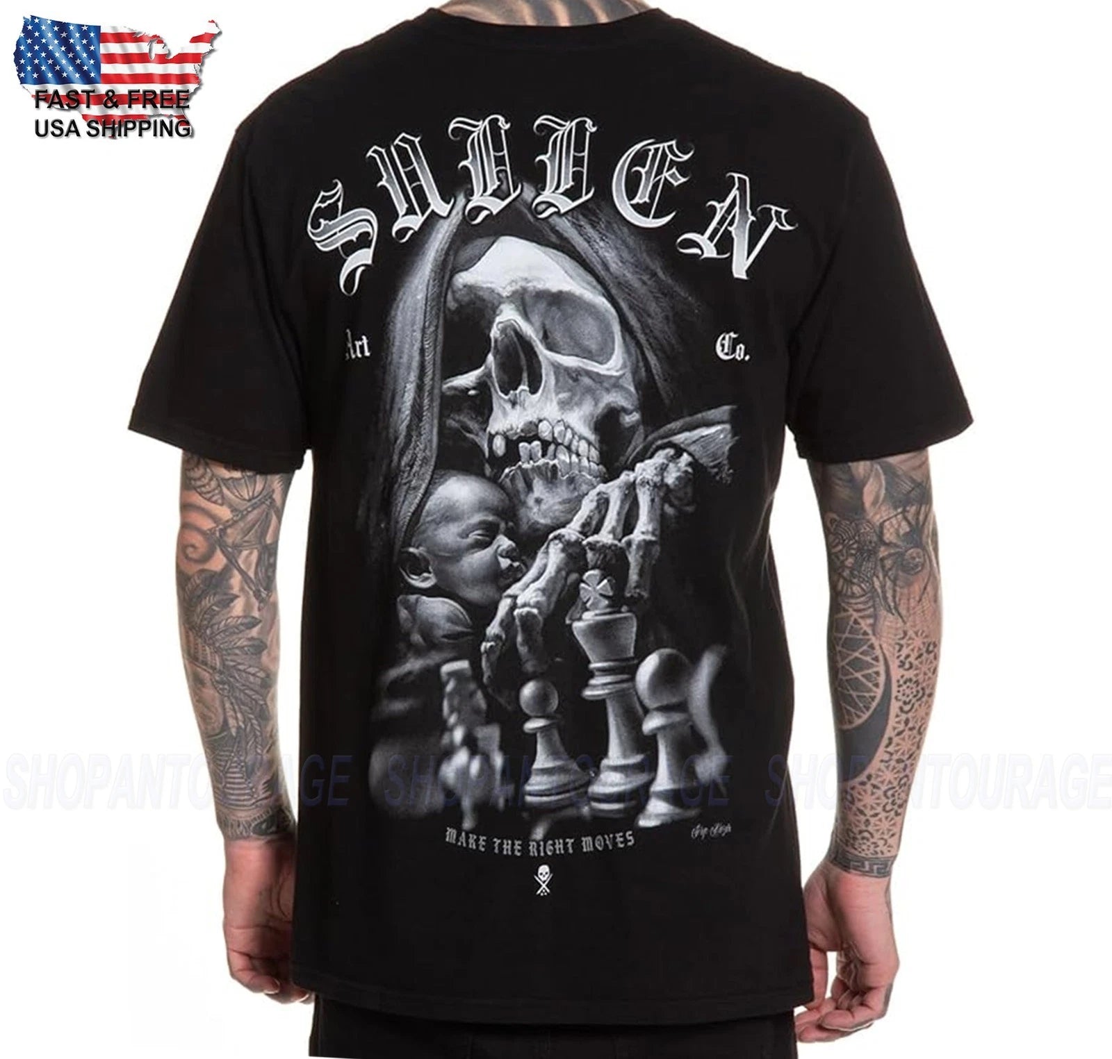 Men's Paloskim Sullen Art Collective Premium Fit Short Sleeve T-Shirt