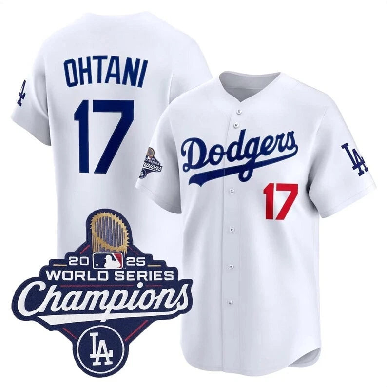 Dodgers 2025 World Series Champions Baseball Jersey