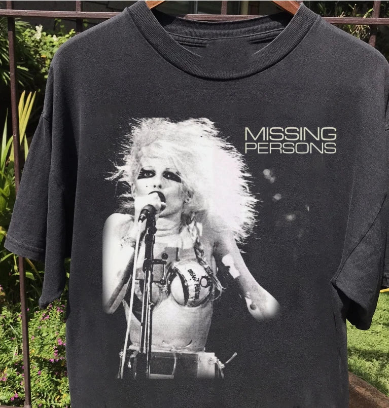 Rare Missing Persons Tour Gift For Fan Full Size S-5XL T-shirt GC4803