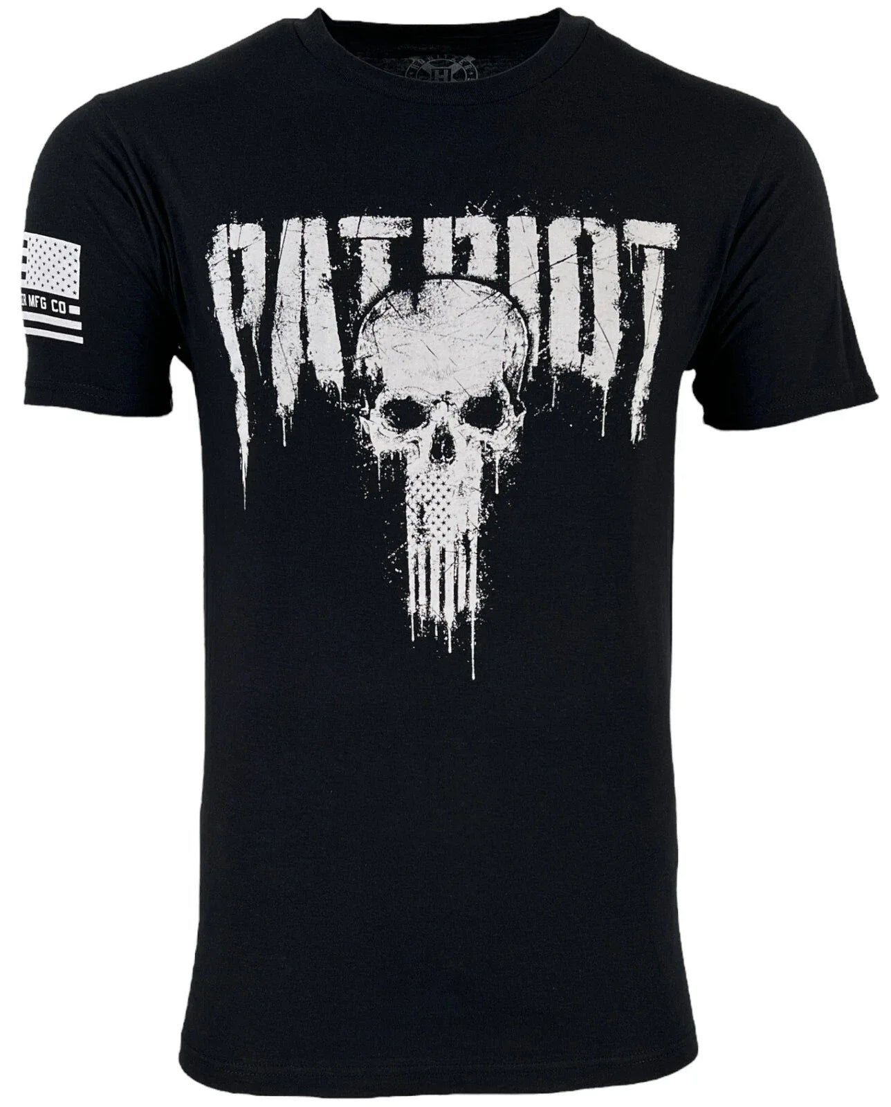 Howitzer Style Men's T-Shirt PATRIOT MFG Black Military Grunt MFG S -5XL