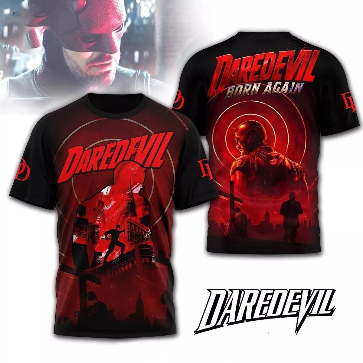 Daredevil Born Again 2025 Special New 3D T-Shirt