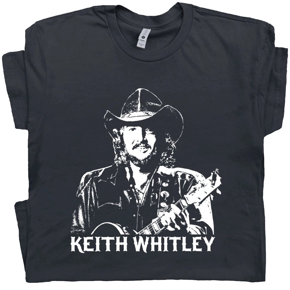 Keith Whitley T Shirt Vintage Country Western Music Outlaw Retro Concert Band