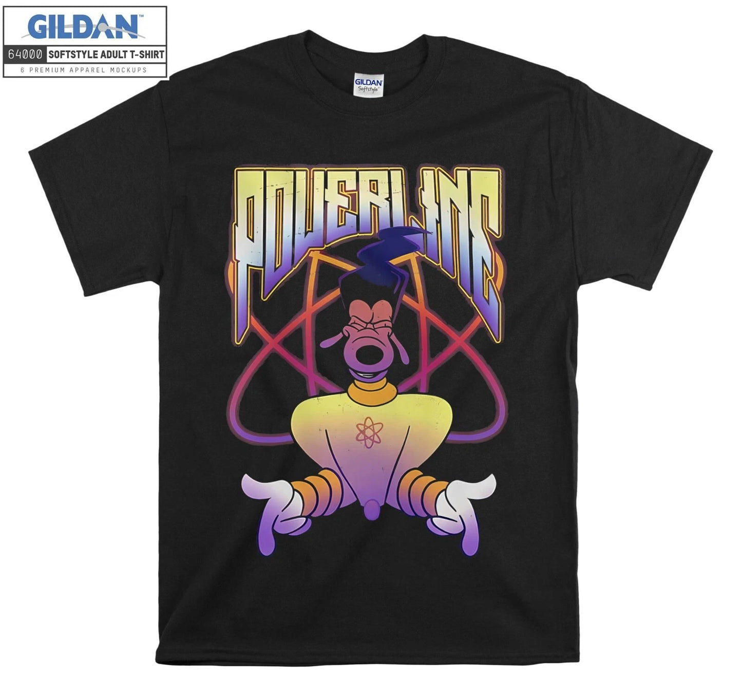 Disney A Goofy Movie Powerline T-shirt Gift Hoodie T shirt Men Women Unisex 6626