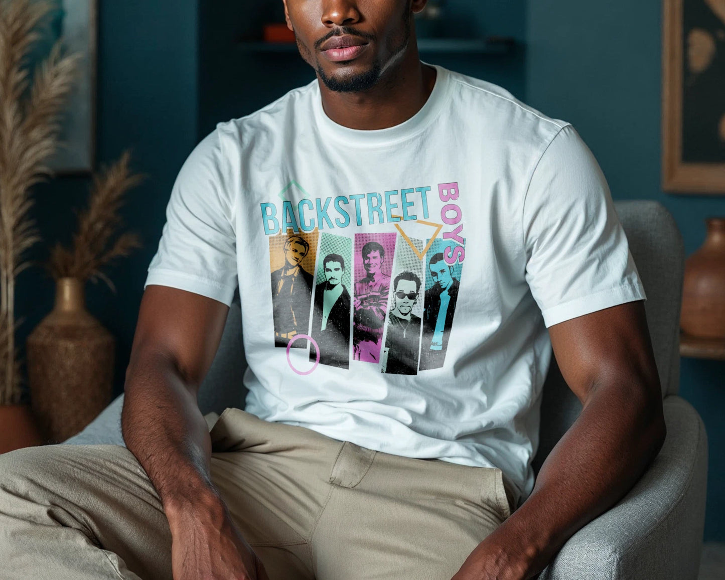 Backstreet Boys T-Shirt Vintage 90s Pop Band Graphic Tee Retro Music Unisex A71