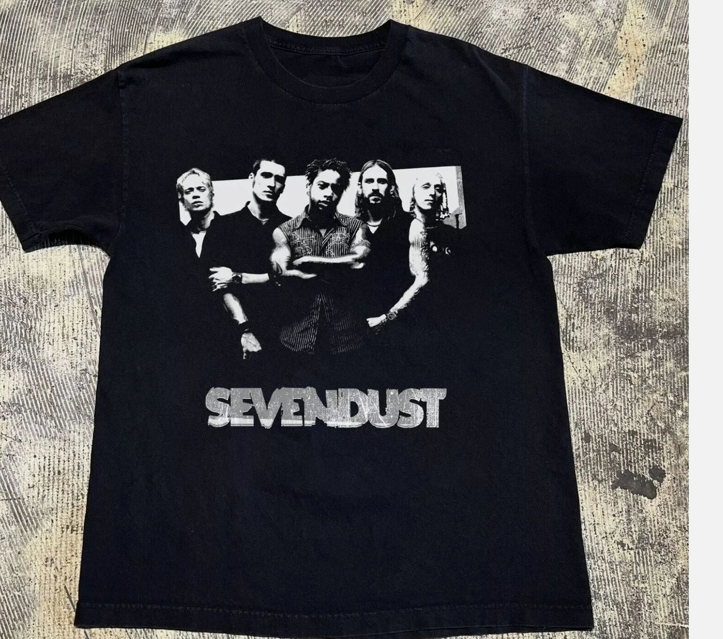 NEW Seasons — Sevendust Short Sleeve Black All Size T-Shirt