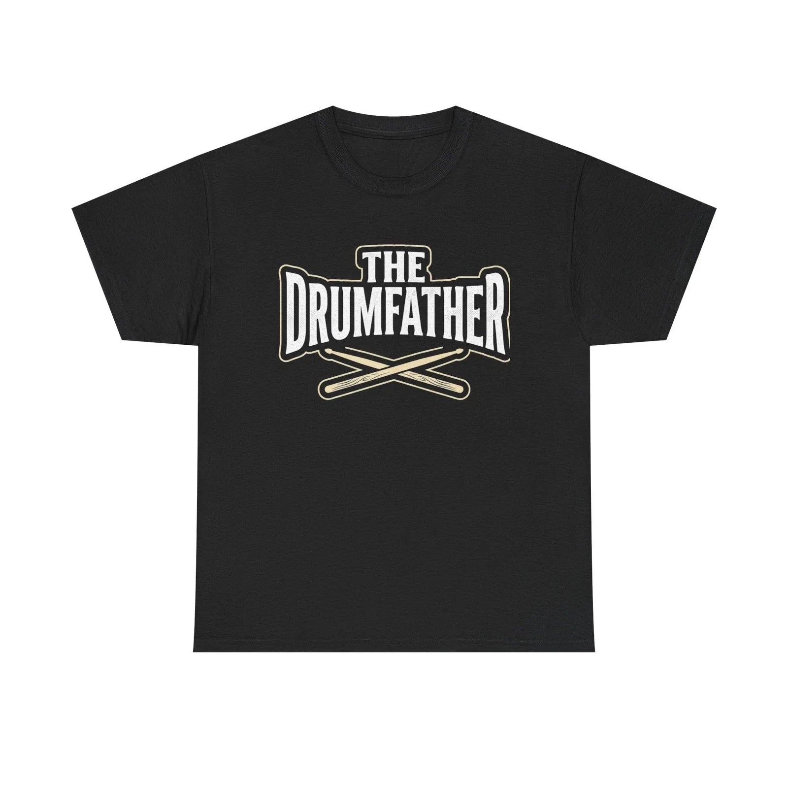 The Drumfather T-Shirt, Funny Drummer Dad Gift, Music Lover, Father's Day Tee