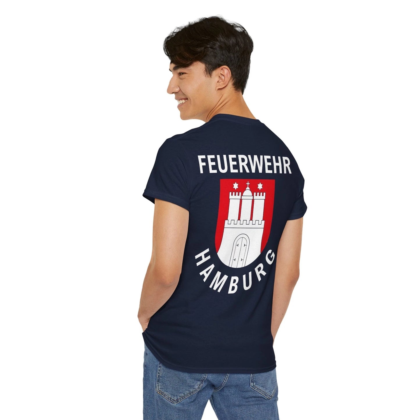 Feuerwehr Hamburg Germany Fire Department Firefighter Gift T-shirt HQ Design