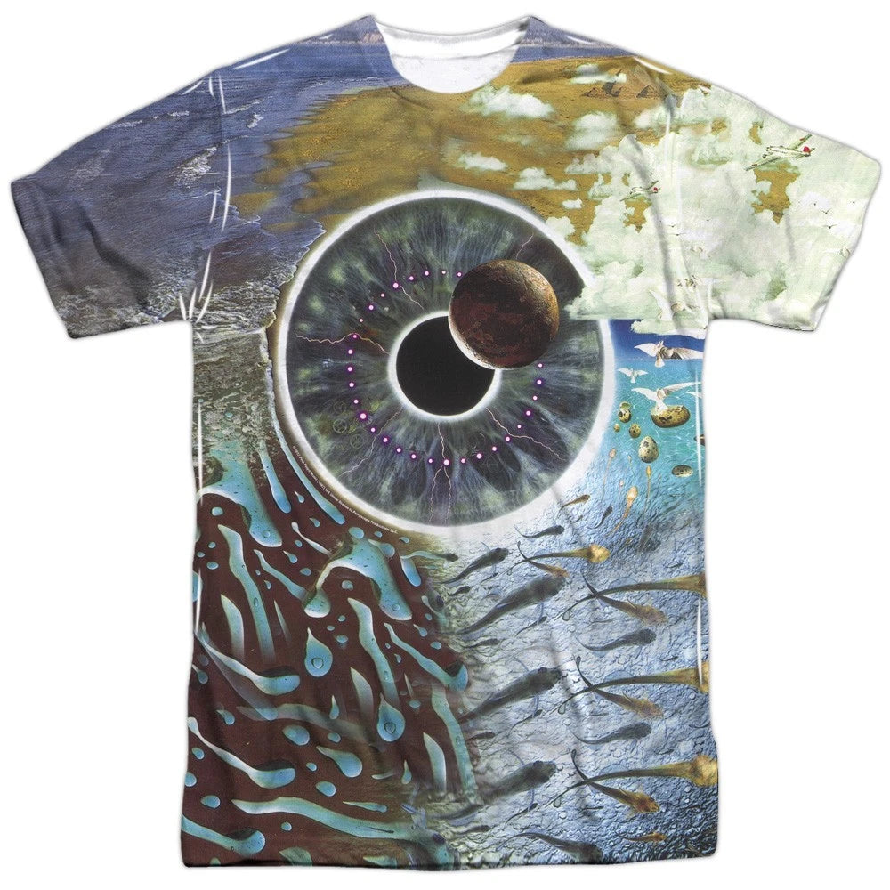 PINK FLOYD PULSE FRONT BACK Licensed Sublimated Adult Graphic Tee Shirt SM-3XL