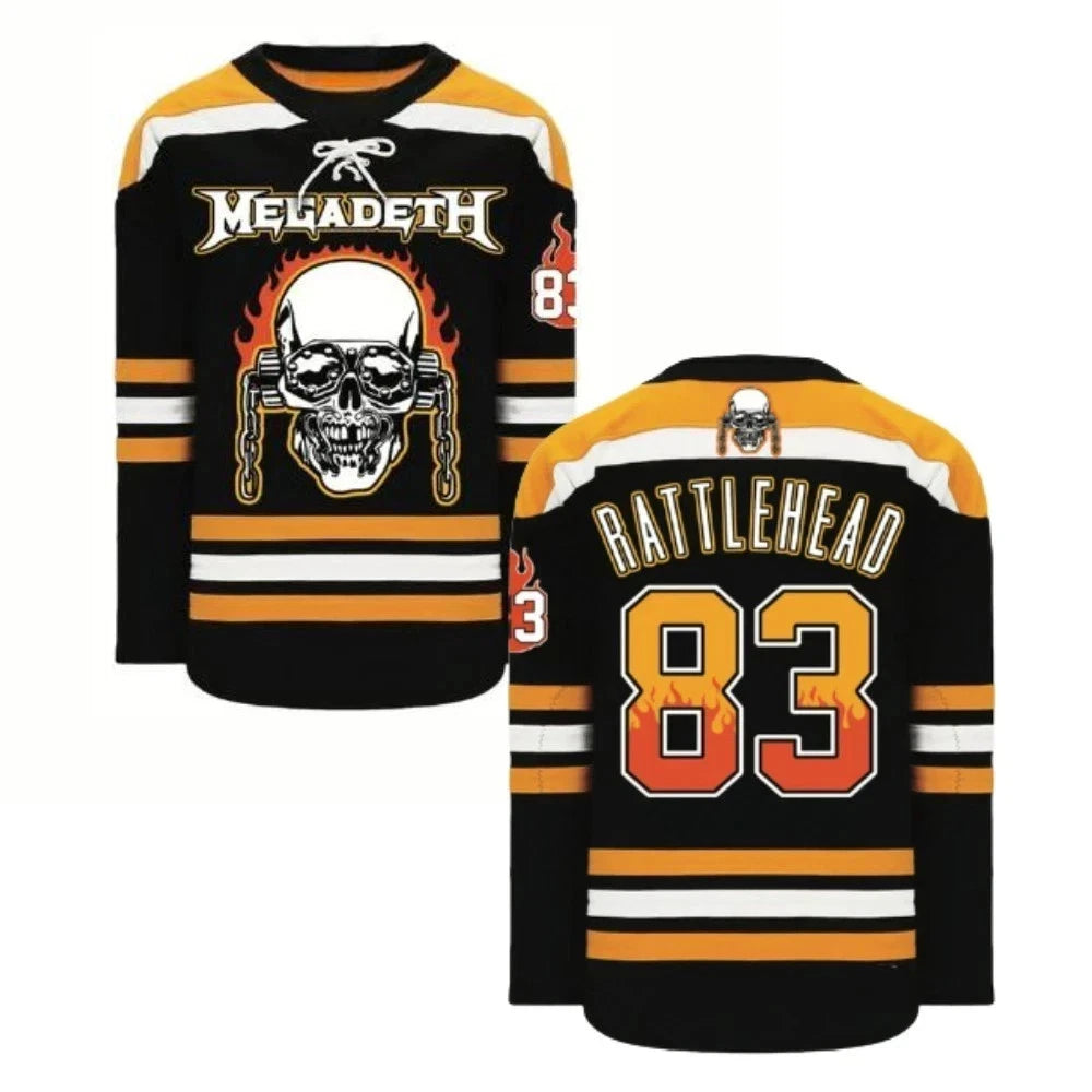 New!! Megadeth Made to Kill Canadian 2026 Tour Merch Hockey Jersey All Size