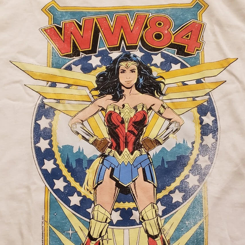 Wonder Woman - WW84 Vintage Style DC Comics T-Shirt Size Large