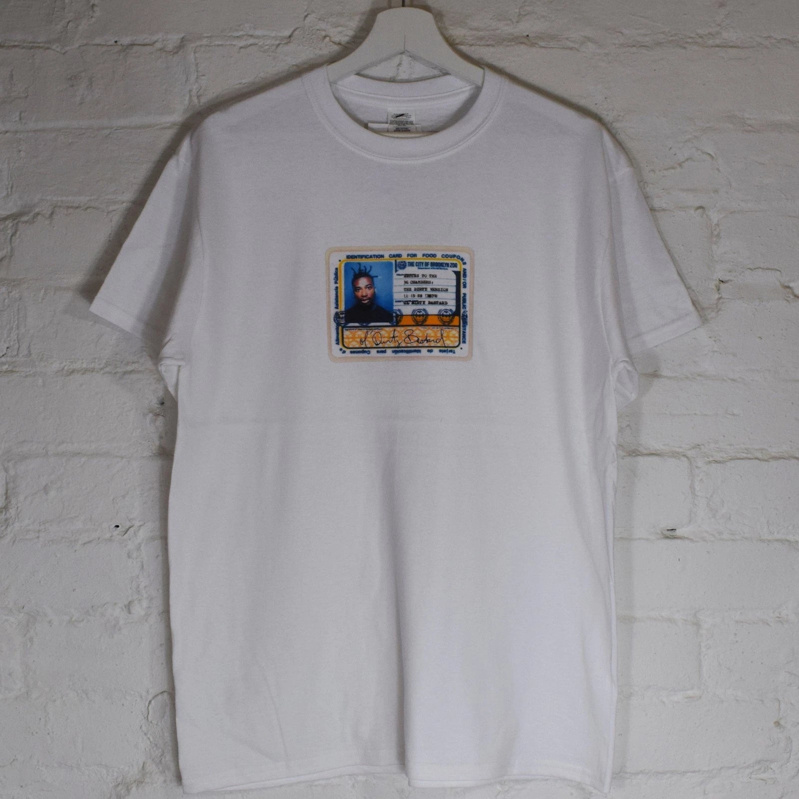 BROOKLYN ZOO VINTAGE ODB card OLD DIRTY BASTARD HIP HOP TEE T SHIRT
