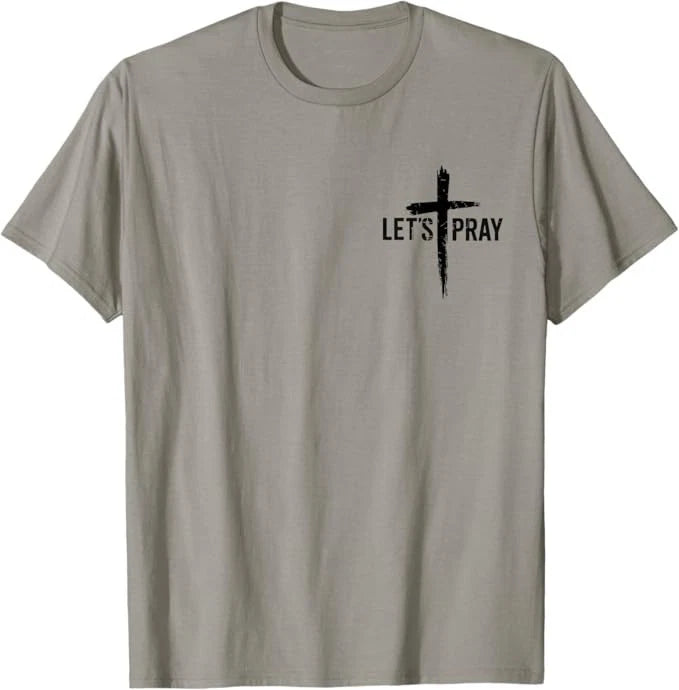 (Both side) Need Prayer Tap My Shoulder Bible Verse Christian T-Shirt