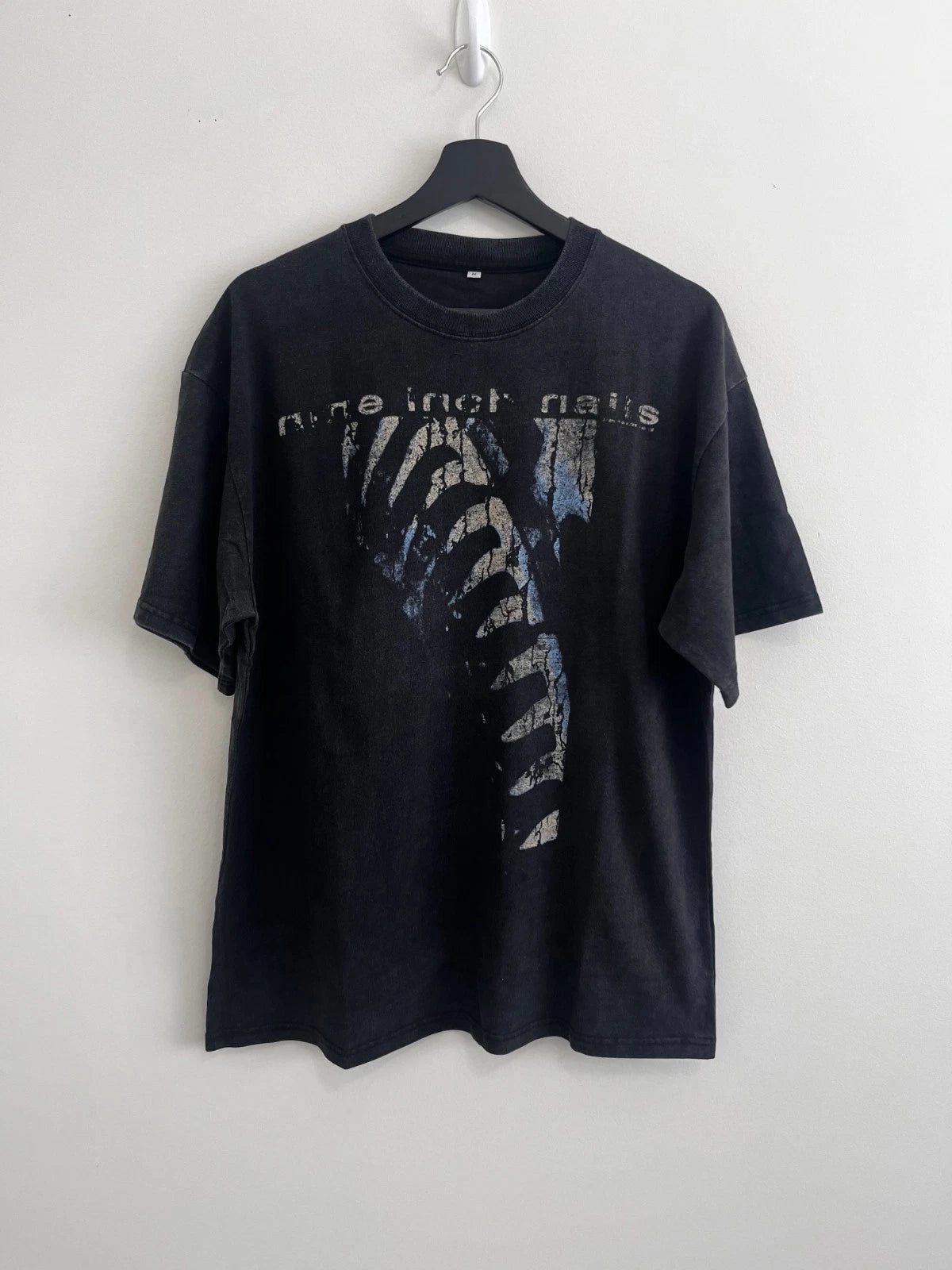 Nine Inch Nails T-Shirt Now I'm Nothing - Vintage Style Rock Band Sunfaded Tee