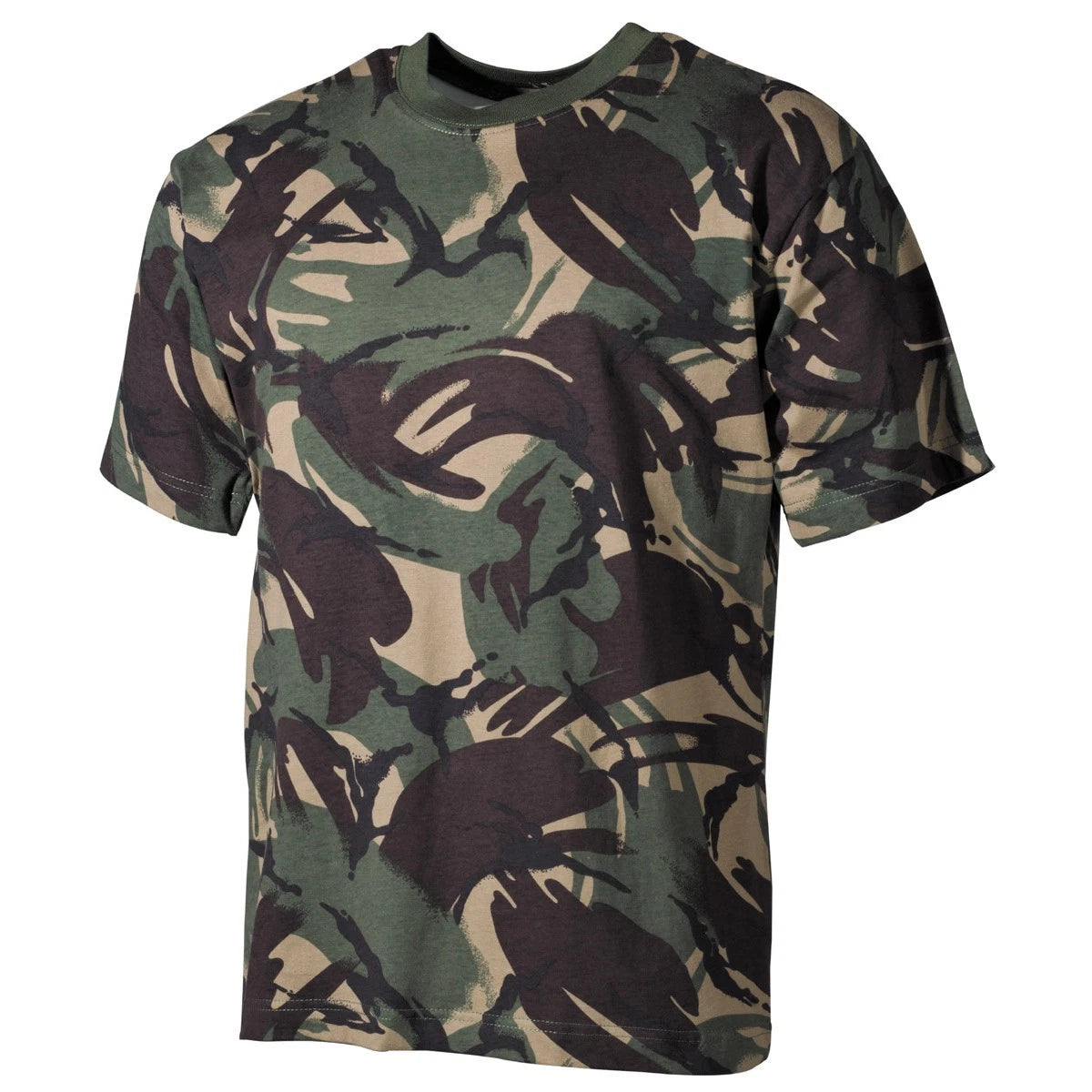 Mfh T-shirt Men Short Sleeve Military Crewneck Army T-shirt