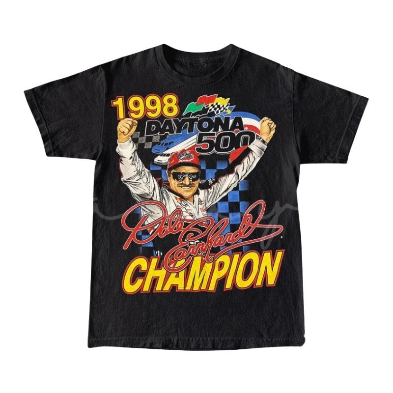 Vintage 90s Dale Earnhardt Nascar Racing T-shirt Unisex All Size