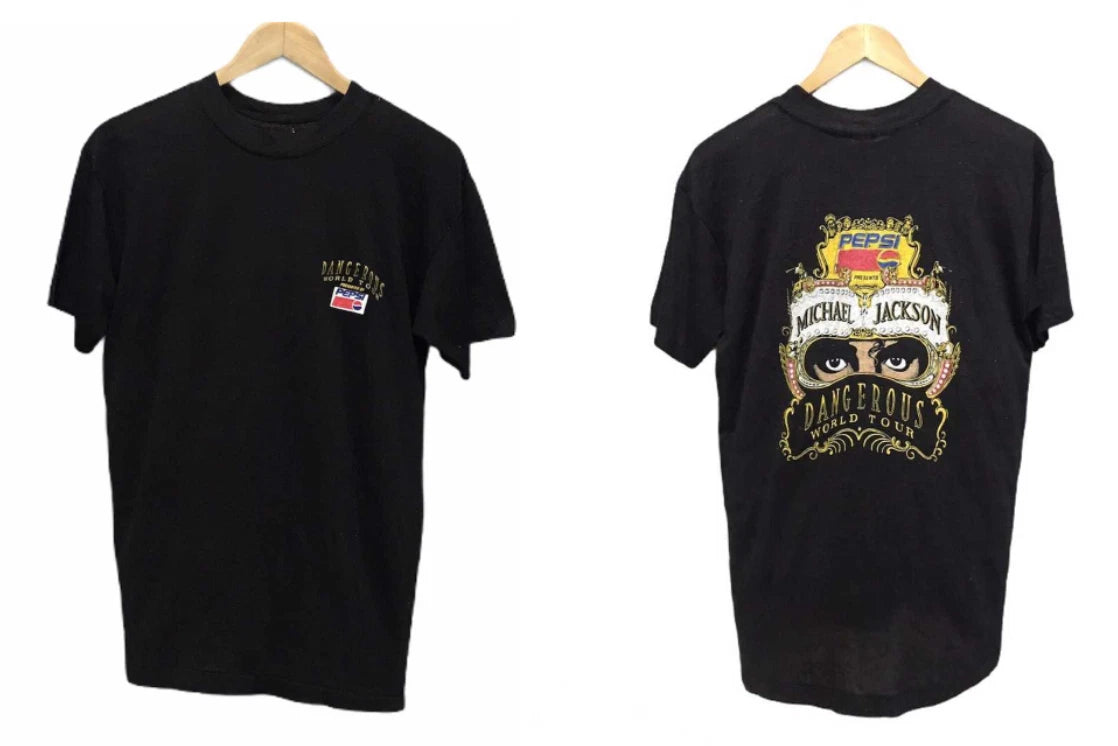 Tour Tee - Vintage 90s MICHAEL JACKSON Kings Of Pop Tour T Shirt S-5XL
