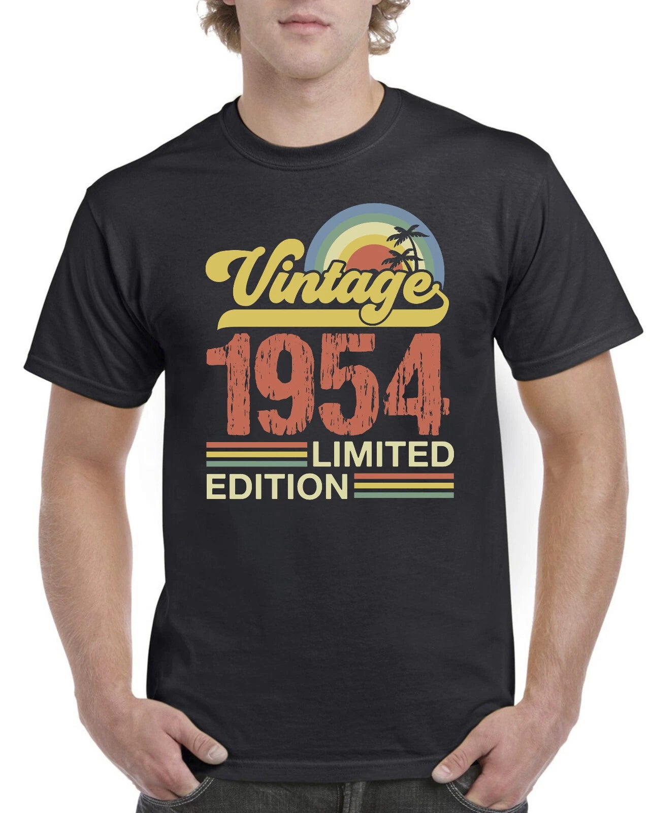 Mens 72nd Birthday Gifts For Him T Shirt 72nd Present 72 Years Old Born In 1954