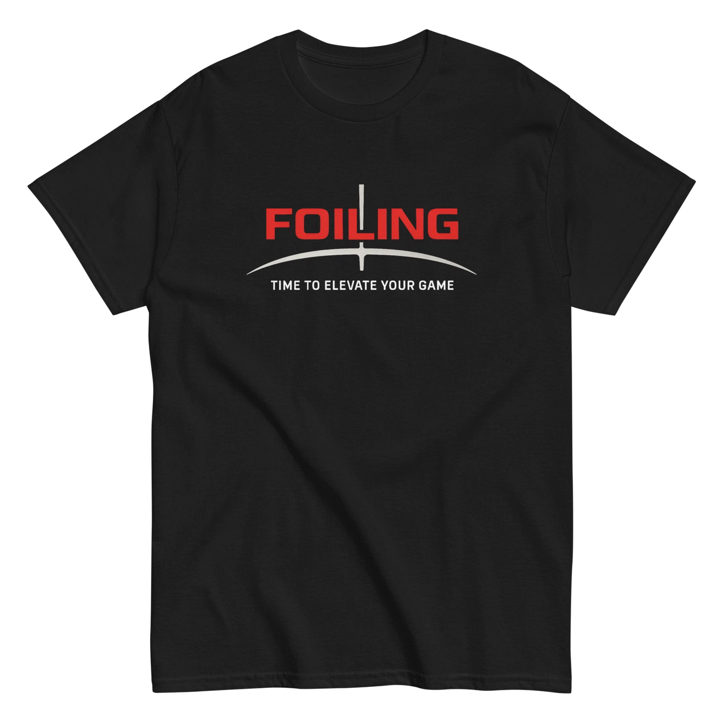 Foiling “Time To Elevate Your Game”  Hydrofoil / Wing Foil Unisex Tee