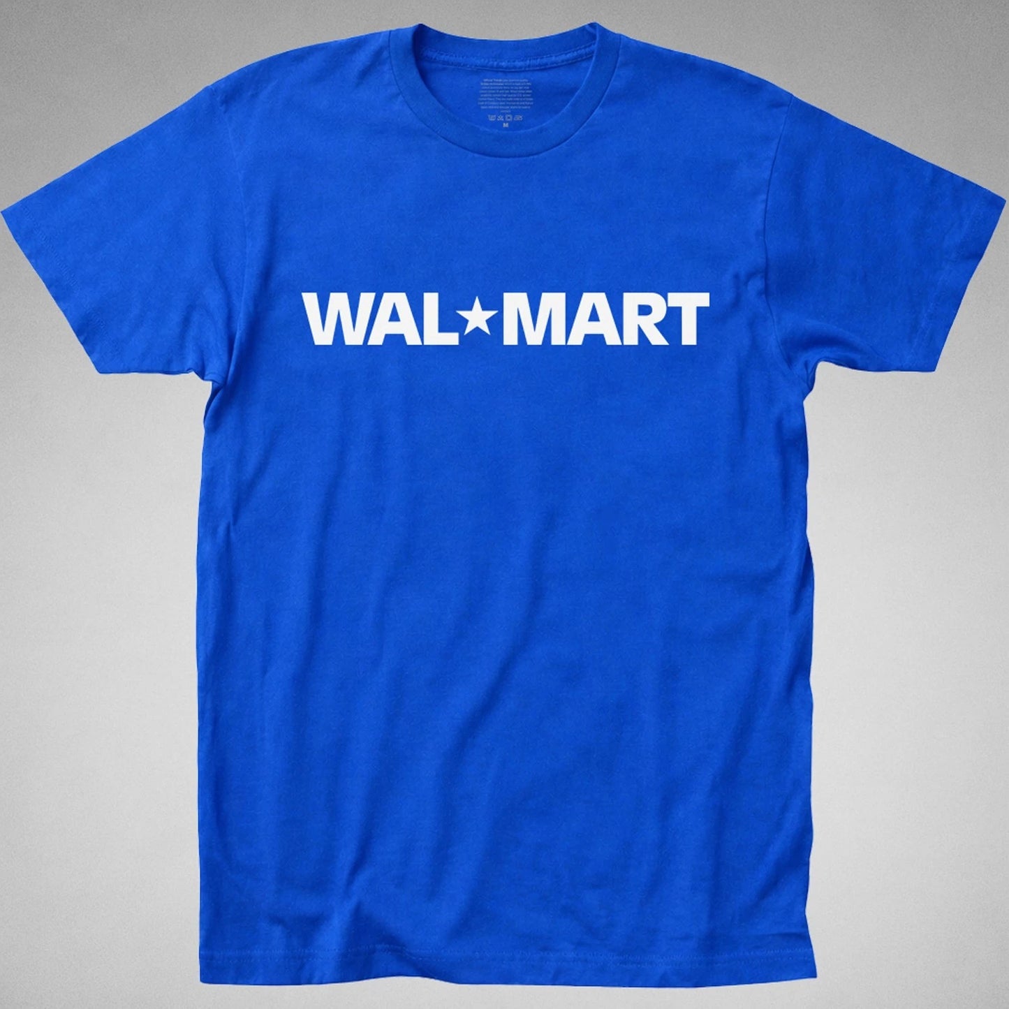 WALMART T-SHIRT retro logo star 80s shopping vintage logo nostalgia tee 90s