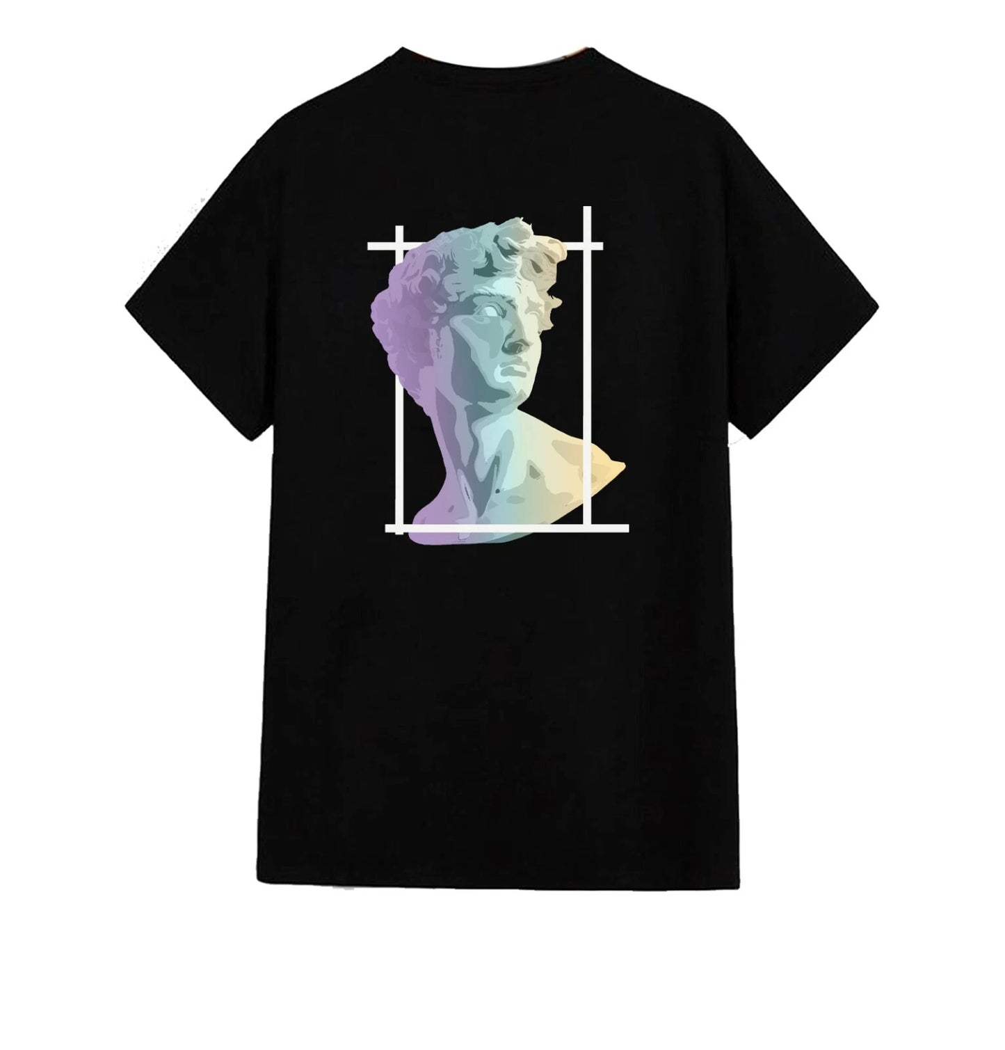 Unisex T-Shirt - David of Michelangelo - Casual Summer Couple Original Student