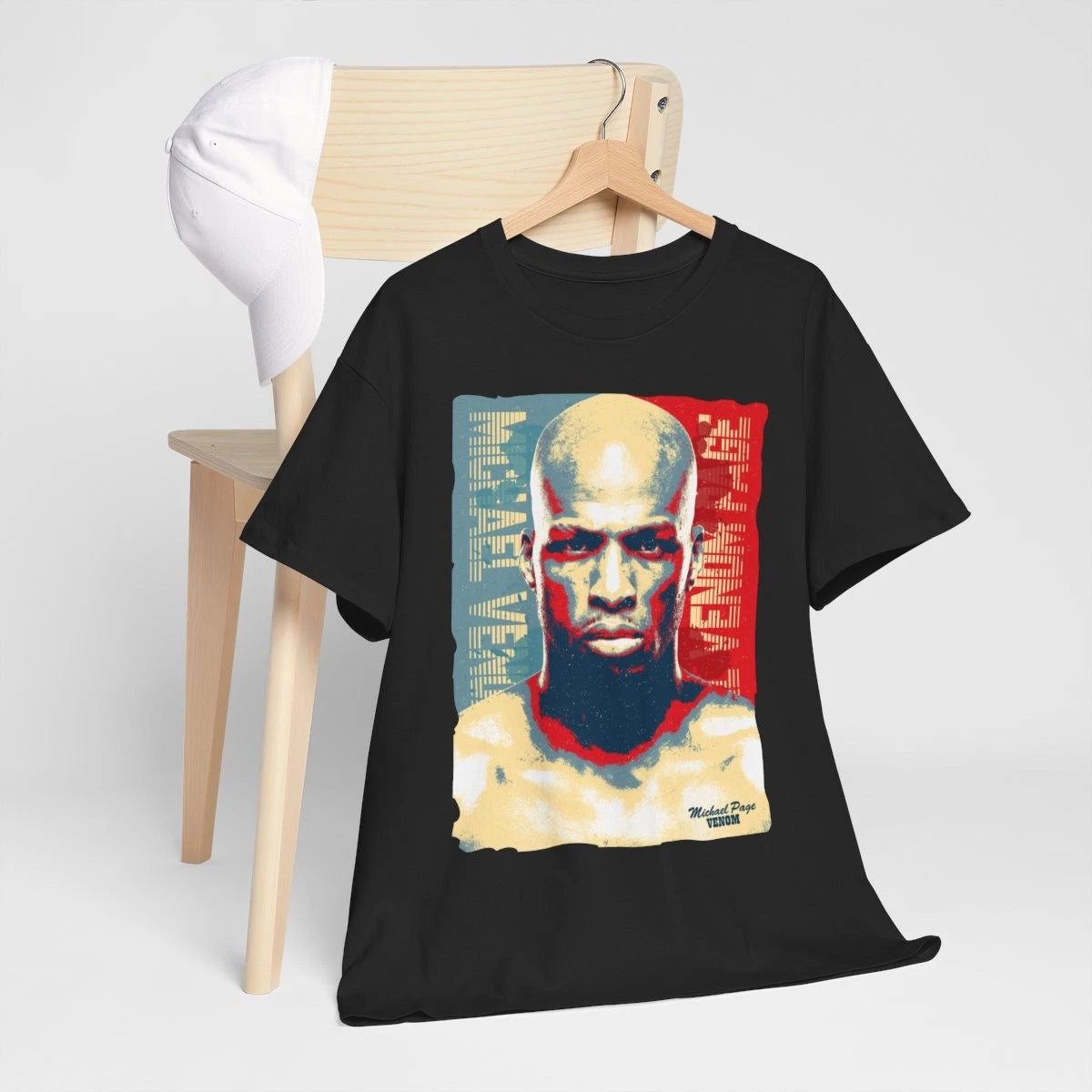 Michael Venom Page Kick Boxing Kung Fu BJJ MMA Funny Gift Unisex T-Shirt