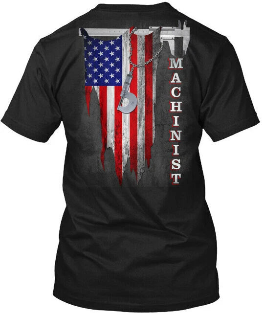 Proud Machinist T-Shirt Made in USA S to 5XL T-Shirt Made in USA S to 5XL