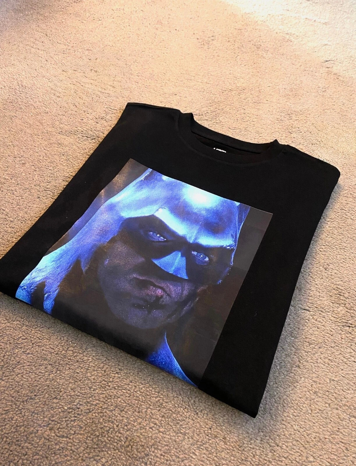 Custom Batman Inspired Graphic T Shirt Unisex Mens Women Iconic Black Small