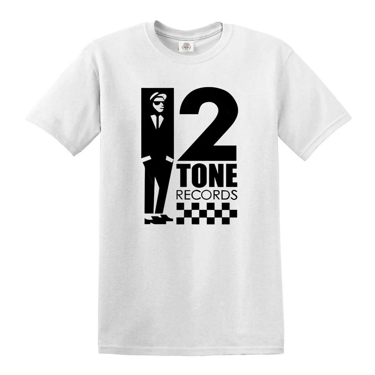 Tone 2 Records The Specials Retro Music White T-Shirt SKA Northern Soul Reggae